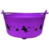 CANASTA CALABAZA PLASTICO HALLOWEEN 4 SEASONS