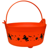 CANASTA CALABAZA PLASTICO HALLOWEEN 4 SEASONS