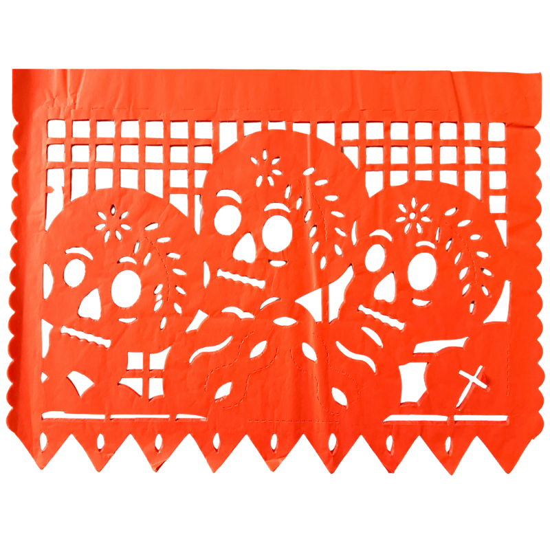 ADORNO PAPEL PICADO HALLOWEEN PLANNING