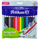 MARCADOR TWISTABLE MARKANA 12 PZ PELIKAN