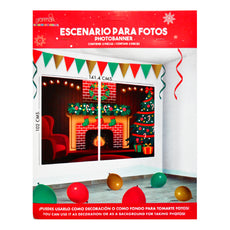 FONDO CHIMENEA NAVIDAD GRANMARK