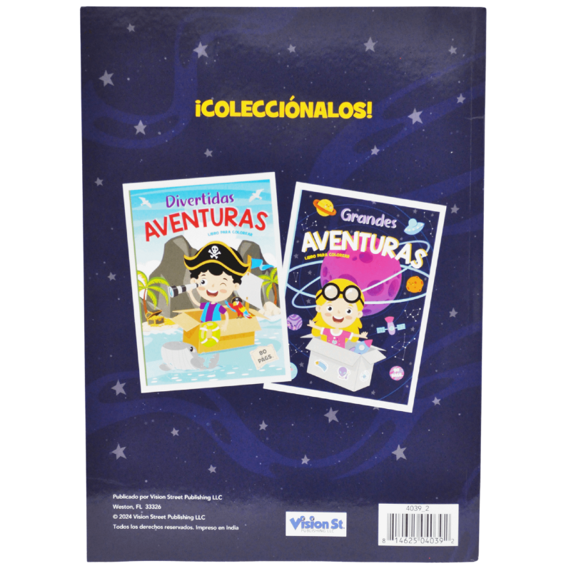 LIBRO ILUMINAR AVENTURAS 80 PG 4 SEASONS MNK