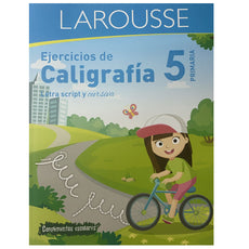 LIBRO EJERCICIOS CALIGRAFIA 5 LAROUSSE MNK