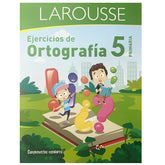 LIBRO EJERCICIOS ORTOGRAFIA 5 LAROUSSE MNK