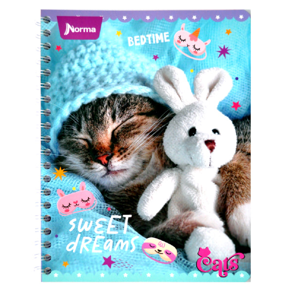 CUADERNO PROFESIONAL DOBLE ARGOLLA PETS 100 HJ RAYA NORMA MNK