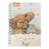 CUADERNO FRANCES DOBLE ARGOLLA DOGS 100 HJ RAYA NORMA MNK