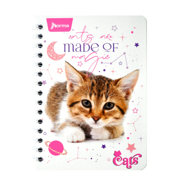 CUADERNO FRANCES DOBLE ARGOLLA DOGS 100 HJ C7 NORMA MNK