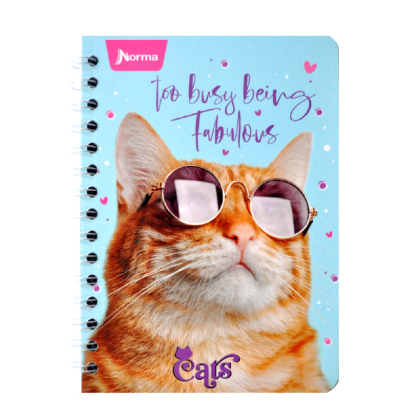 CUADERNO FRANCES DOBLE ARGOLLA DOGS 100 HJ C7 NORMA MNK