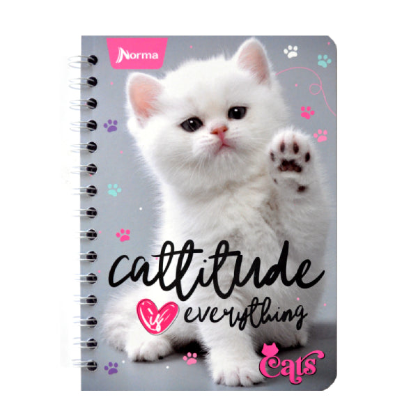 CUADERNO FRANCES DOBLE ARGOLLA DOGS 100 HJ C7 NORMA MNK