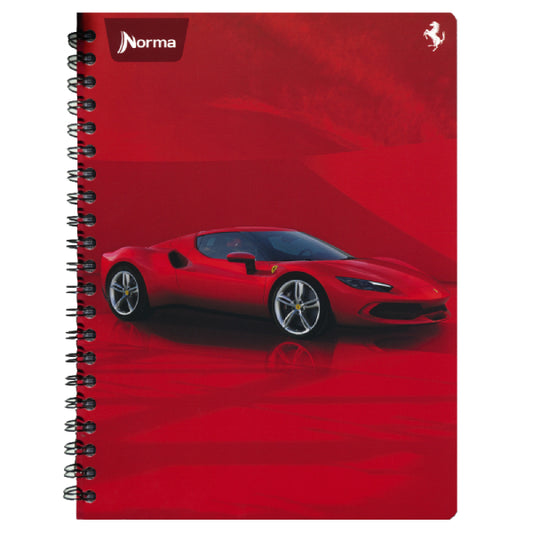 CUADERNO PROFESIONAL DOBLE ARGOLLA FERRARI 100 HJ C7 NORMA MNK