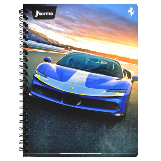 CUADERNO PROFESIONAL DOBLE ARGOLLA FERRARI 100 HJ C7 NORMA MNK