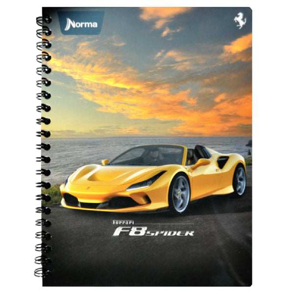 CUADERNO PROFESIONAL DOBLE ARGOLLA FERRARI 100 HJ C7 NORMA MNK