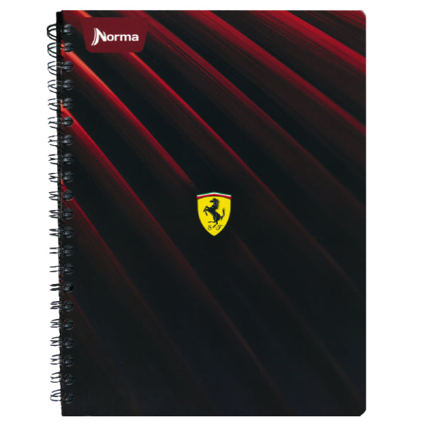 CUADERNO PROFESIONAL DOBLE ARGOLLA FERRARI 100 HJ C7 NORMA MNK