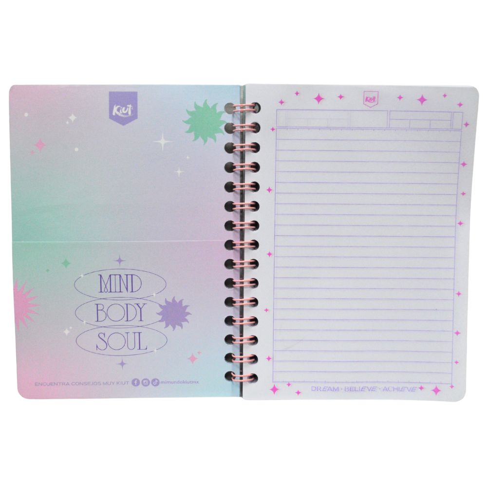 CUADERNO FRANCES DOBLE ARGOLLA KIUT 100 HJ RAYA NORMA MNK