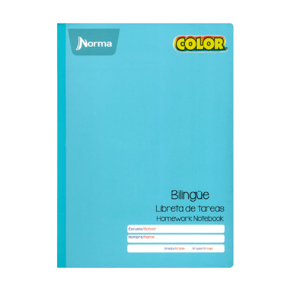 LIBRETA TAREAS COLLEGE COSIDO COLOR 360 48 HJ NORMA MNK