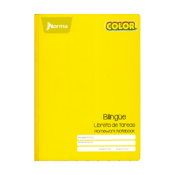 LIBRETA TAREAS COLLEGE COSIDO COLOR 360 48 HJ NORMA MNK