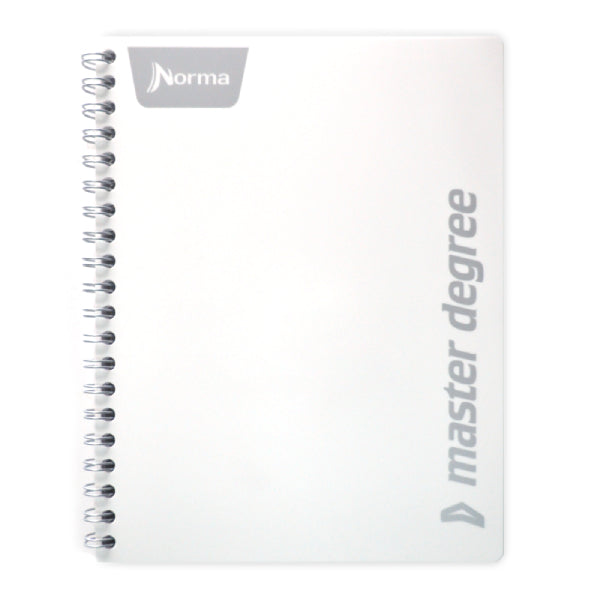 CUADERNO PROFESIONAL DOBLE ARGOLLA MASTER DEGREE 100 HJ RAYA NORMA MNK