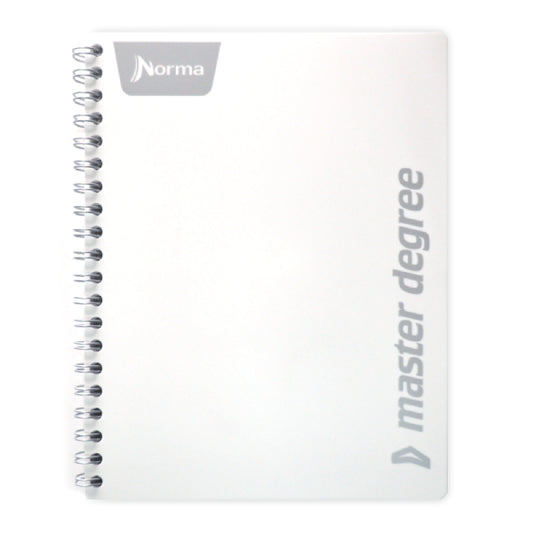CUADERNO PROFESIONAL DOBLE ARGOLLA MASTER DEGREE 100 HJ RAYA NORMA MNK