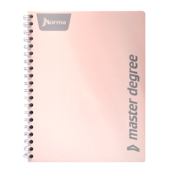 CUADERNO PROFESIONAL DOBLE ARGOLLA MASTER DEGREE 100 HJ RAYA NORMA MNK