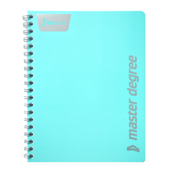 CUADERNO PROFESIONAL DOBLE ARGOLLA MASTER DEGREE 100 HJ RAYA NORMA MNK