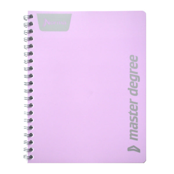 CUADERNO PROFESIONAL DOBLE ARGOLLA MASTER DEGREE 100 HJ RAYA NORMA MNK