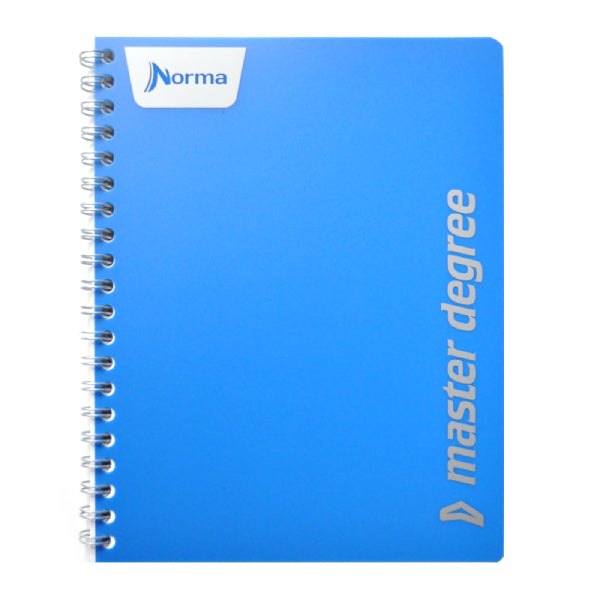 CUADERNO PROFESIONAL DOBLE ARGOLLA MASTER DEGREE 100 HJ RAYA NORMA MNK