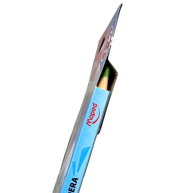 COLOR MADERA PEPS LARGOS TRIANGULAR 12 PZ 3.2 MM MAPED MNK