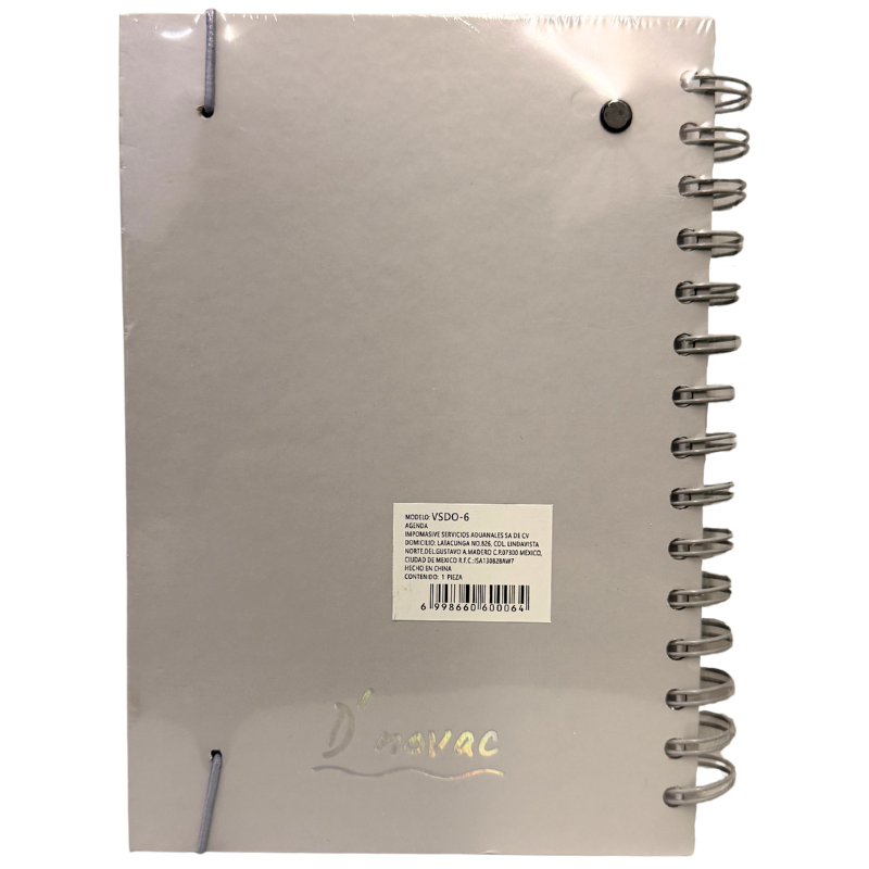 AGENDA DIARIA DOBLE ESPIRAL AG137 NOVAC