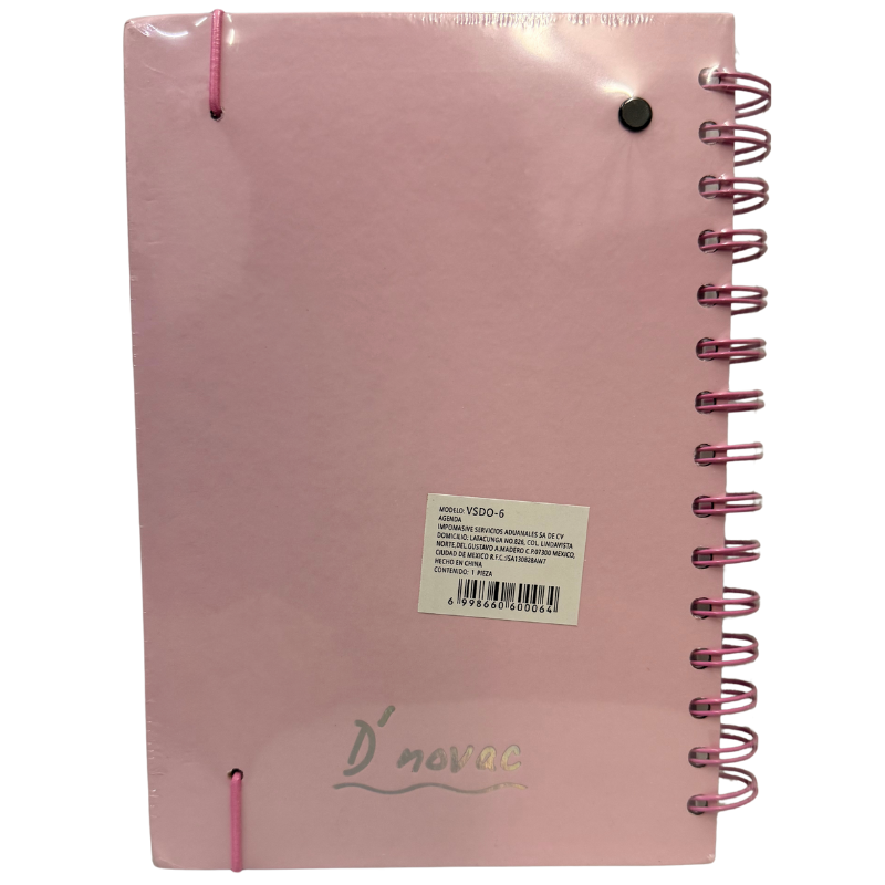 AGENDA DIARIA DOBLE ESPIRAL AG137 NOVAC