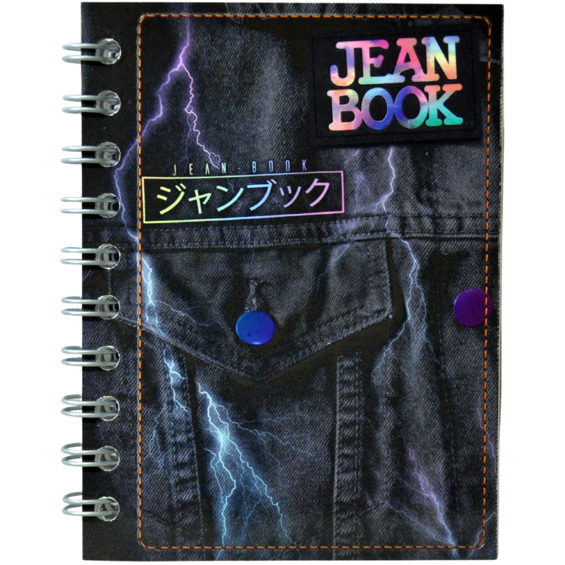 CUADERNO POCKET DOBLE ARGOLLA JEAN BOOK 80 HJ RAYA NORMA