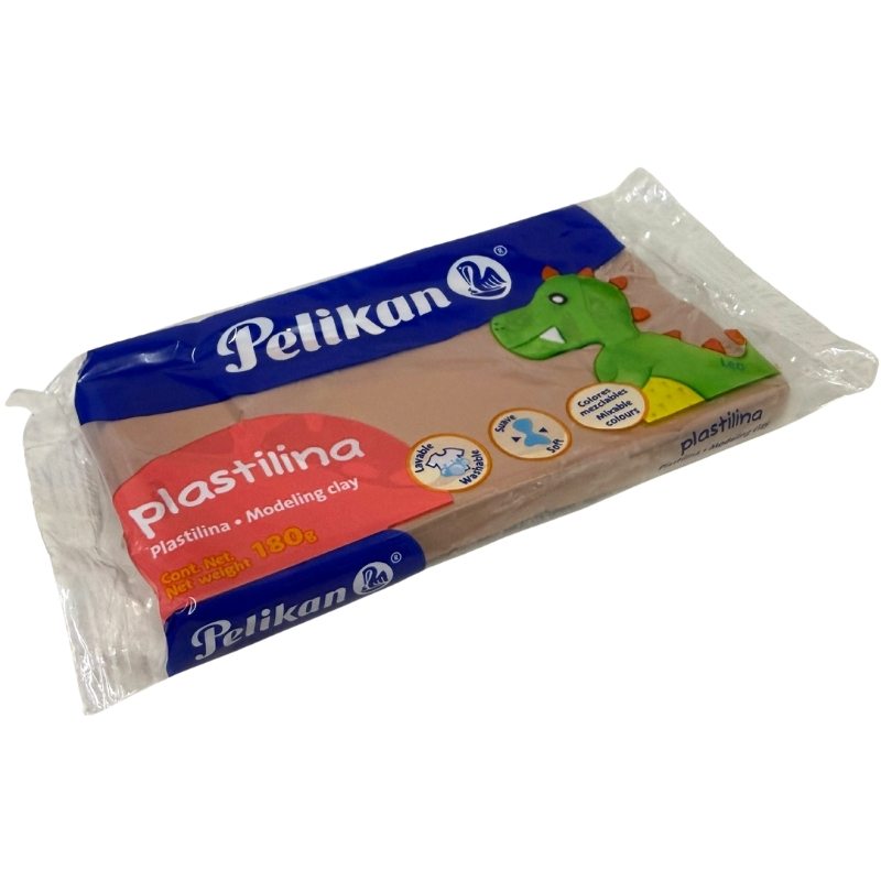 PLASTILINA BARRA 180 GR ROSA CANELA PELIKAN MNK