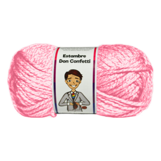 ESTAMBRE ROSA 50 GR CONFETTI NAEN