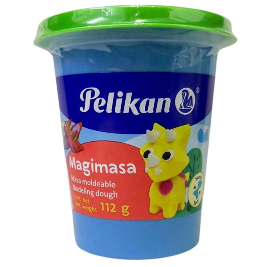 PLASTILINA BOTE MAGIMASA 112 GR VERDE CLARO PELIKAN MNK