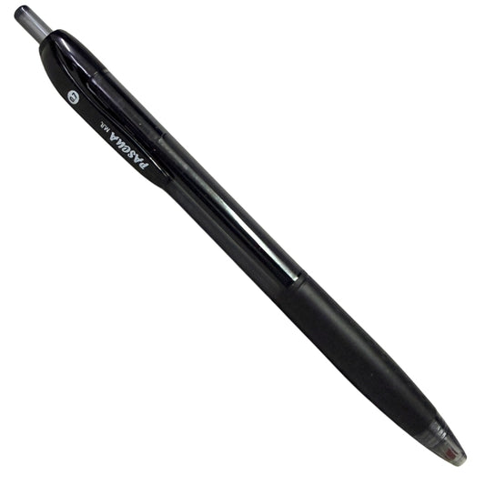 BOLIGRAFO TRASLUCIDO GRIP RETRACTIL HIDRIDA NEGRO 0.7 PASCUA