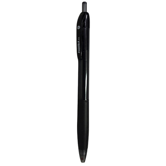 BOLIGRAFO TRASLUCIDO GRIP RETRACTIL HIDRIDA NEGRO 0.7 PASCUA