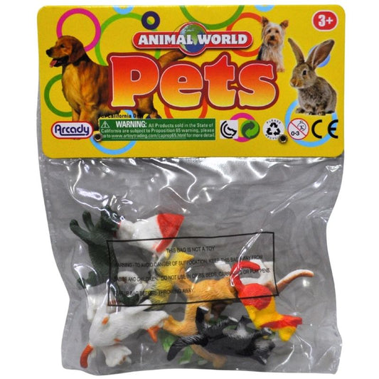 ANIMALES MAQUETA GATOS CHICO 12 PZ 4 SEASONS