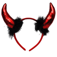 DIADEMA DIABLO PELUCHE HALLOWEEN 4 SEASONS