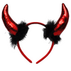 DIADEMA DIABLO PELUCHE HALLOWEEN 4 SEASONS