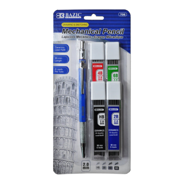 LAPICERO 2 MM + MINAS 706 BAZIC MNK