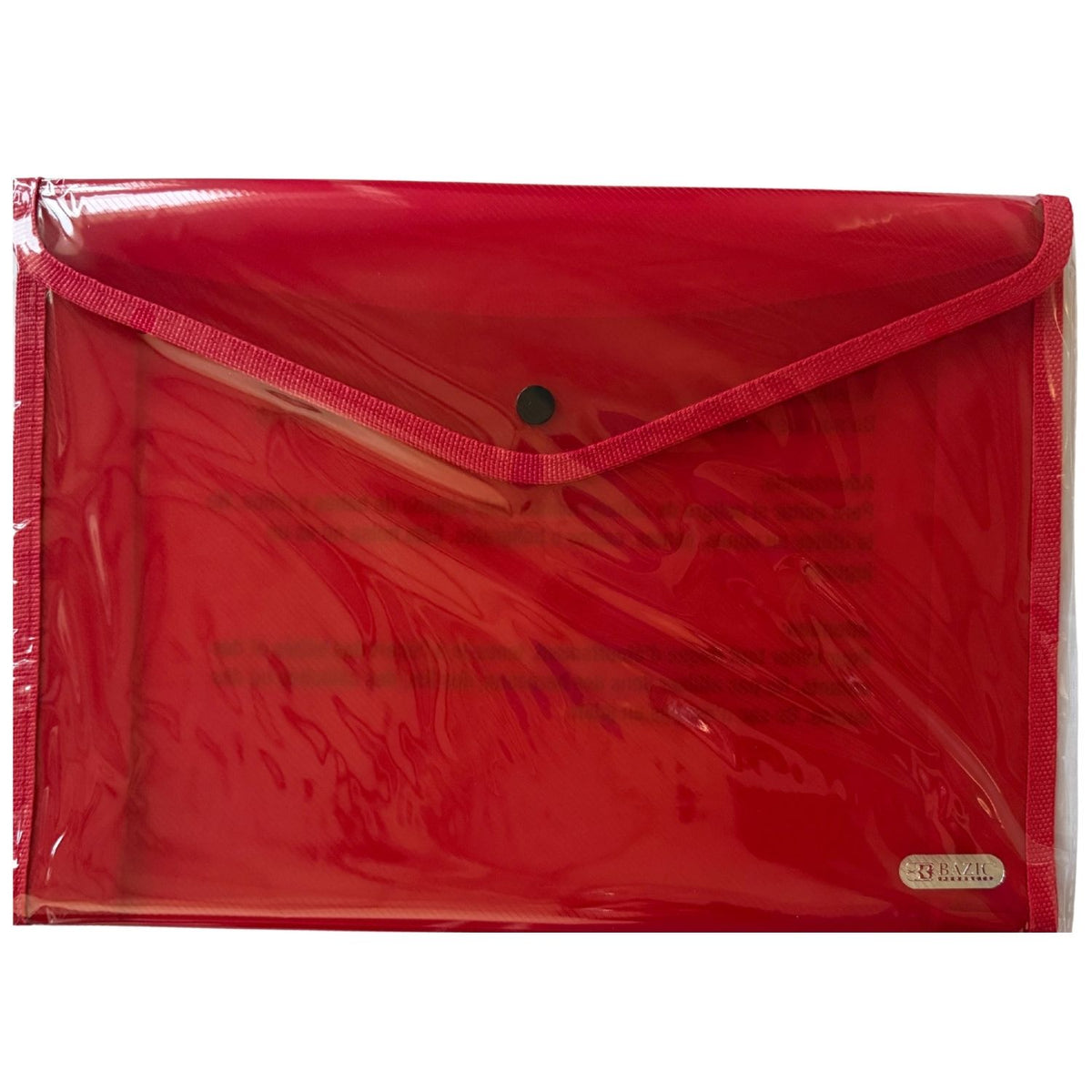 PORTADOCUMENTOS CARTA PLASTICO SOBRE CRISTAL 3105 BAZIC MNK