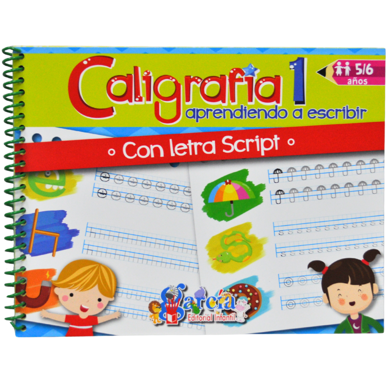 LIBRO ACTIVIDADES CALIGRAFIA 1 1325 EDITORIAL GARCIA MNK