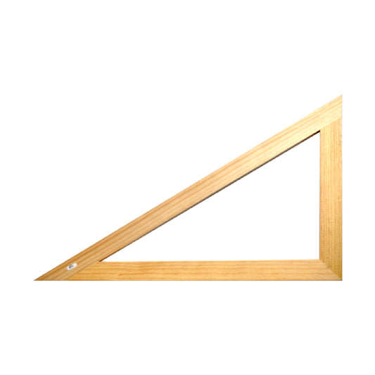 ESCUADRA PIZARRON MADERA 60 SILVA