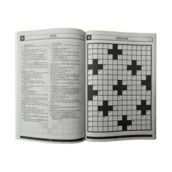 LIBRO CRUCIGRAMAS 80 PAG 4 SEASONS MNK