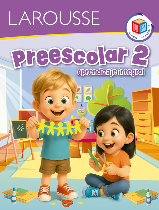 LIBRO PREESCOLAR 2 EDICIONES LAROUSSE MNK