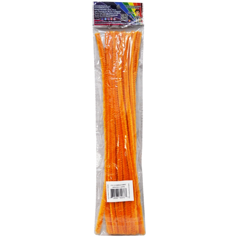 LIMPIAPIPAS NARANJA 20 PZ NAEN