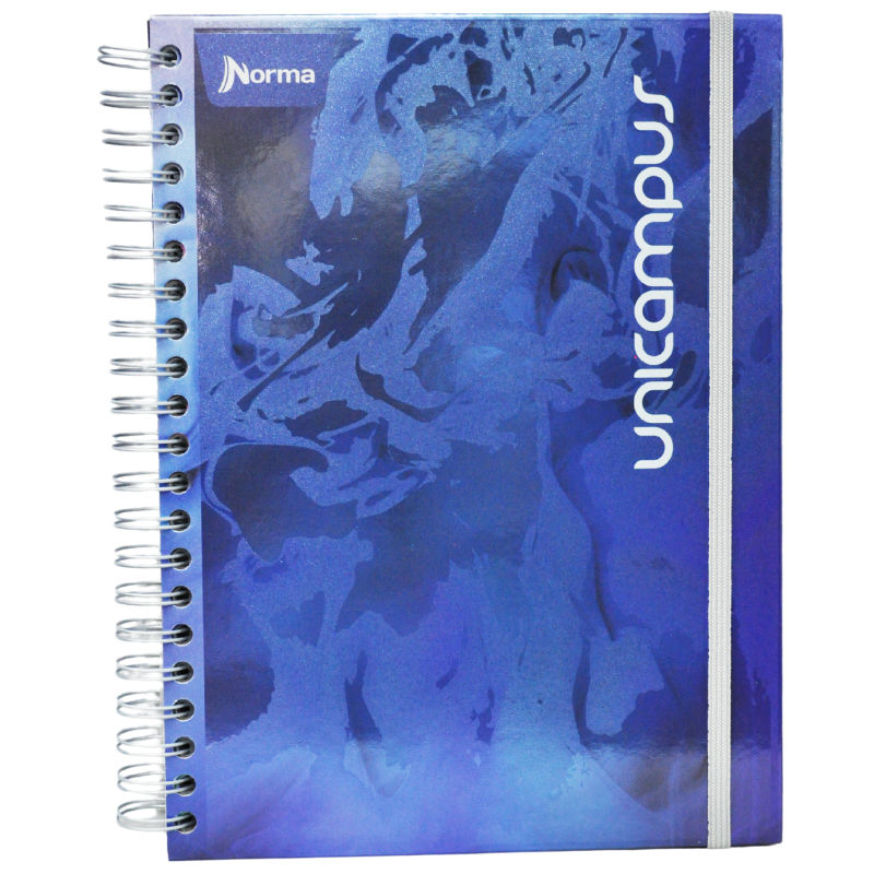 CUADERNO PROFESIONAL DOBLE ARGOLLA UNICAMPUS METALICO 160 HJ RAYA NORMA MNK