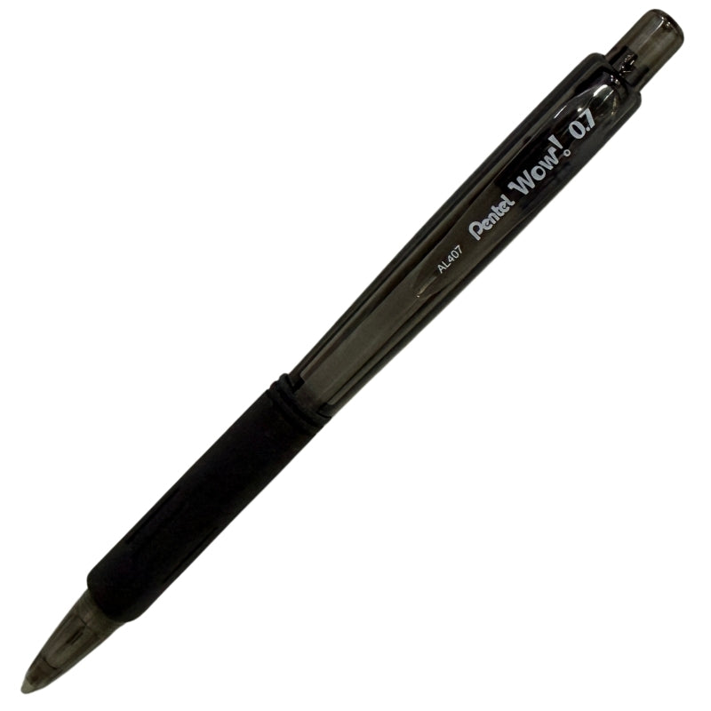LAPICERO AUTOMATICO FIESTA 0.7 MM NEGRO AL407-A PENTEL