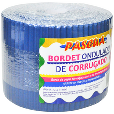 BORDETTE AZUL MARINO 5.7X15 MT PASCUA MNK