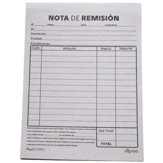 BLOCK REMISION PRAKTIFORMAS 1/8 ORIGINAL 44 HJ K-1 DIPAO