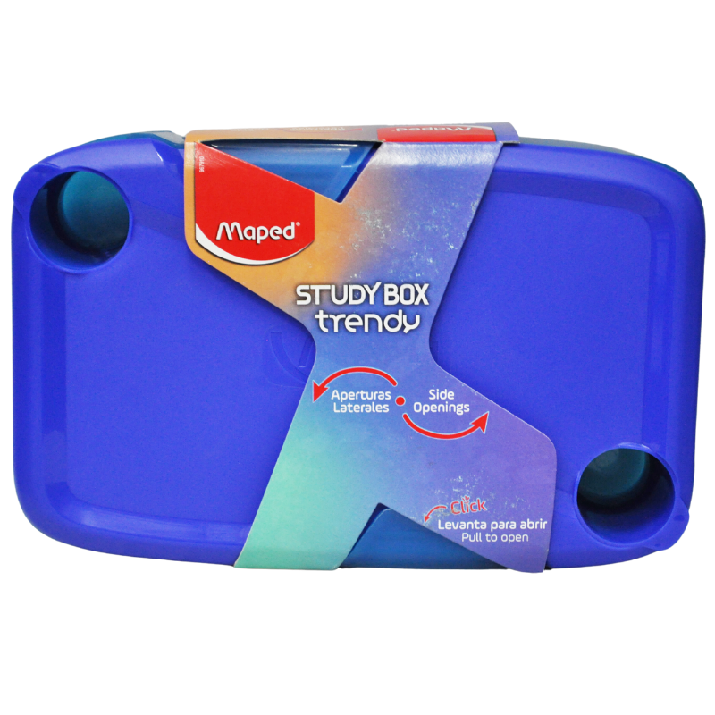 PORTALAPIZ CAJA TRENDY BOX MAPED MNK
